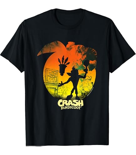 Amazon.com: Crash Bandicoot Retro Crash Rainbow Vintage Action
